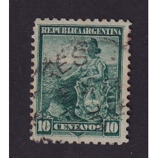 ARGENTINA 1899 GJ 264 ESTAMPILLA USADA U$ 10